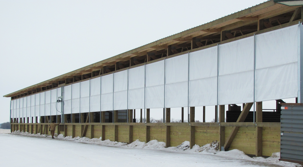 Rush-Co Tailored Covers | Standard System Vent Curtains